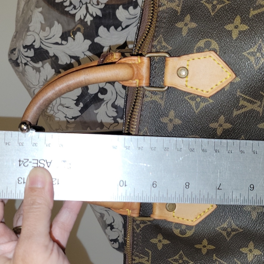 Speedy 35 Louis Vuitton monogram bag - Picture 15 of 17